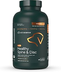 VetriScience Vetri Disc Capsules Joint Supplement for Dogs, 180 count