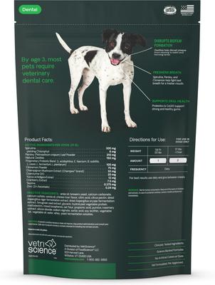 Show full view: VetriScience Perio Plus Healthy Mouth Chicken Flavored Dental Chews, 30 count slide 7 of 10