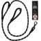 Show in main carousel: ATIFBOP Double Handle Polypropylene Reflective Rope Dog Leash, Black, 6-ft long, 1/2-in wide slide 1 of 8