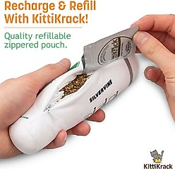 TwinCritters Silvervine Coffee Cups KittiBuzz Plush Cat Toy with Catnip slide 2 of 7