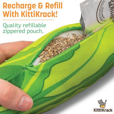 Show full view: TwinCritters Silvervine Vegetables KittiVeggi Plush Cat Toy with Catnip slide 5 of 8