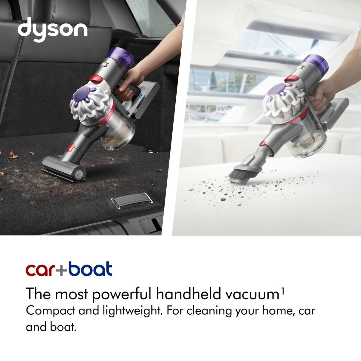 Dyson Car & Boat Handheld Vacuum, Silver