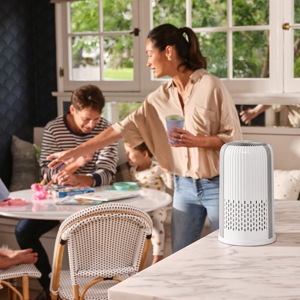 Homedics 4-in-1 Filter Air Purifier T12, White