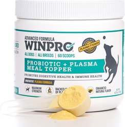 WINPRO Pet Probiotic + Plasma Meal Topper Dog Supplement, 60 scoops