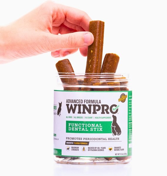 WINPRO Pet Functional Dental Stix Soft Chew Dog Supplement, 16 count
