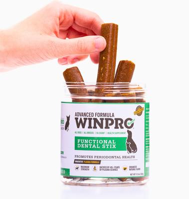 Show full view: WINPRO Pet Functional Dental Stix Soft Chew Dog Supplement, 16 count slide 10 of 11