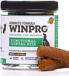 WINPRO Pet Functional Dental Stix Dog Treats, 16 count