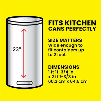 Show full view: Glad ForceFlex Odor Shield Drawstring Trash Bags, 13-gal, 110 count, Fresh Clean Scent slide 9 of 10