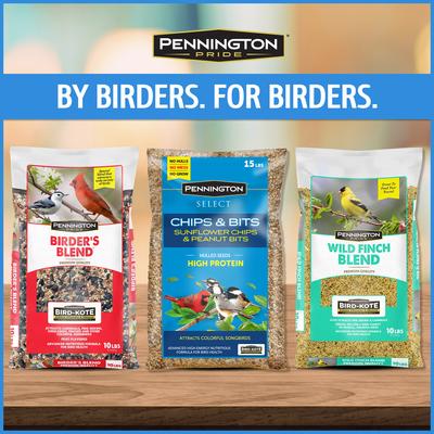 Show full view: Pennington Select Chips & Bits Wild Bird Food, 15-lb bag slide 8 of 12