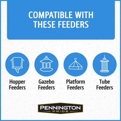 Show full view: Pennington Select Chips & Bits Wild Bird Food, 15-lb bag slide 5 of 12