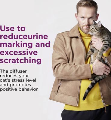 Show full view: Comfort Zone New Formula Calming Pheromone Diffuser Refill for Cats, 30-day, 1 count slide 3 of 11