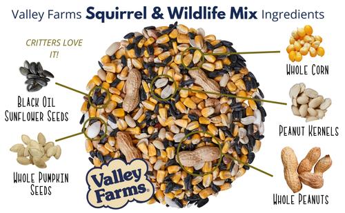 Show full view: Valley Farms Squirrel & Wildlife Mix Food, 15-lb bag slide 5 of 9