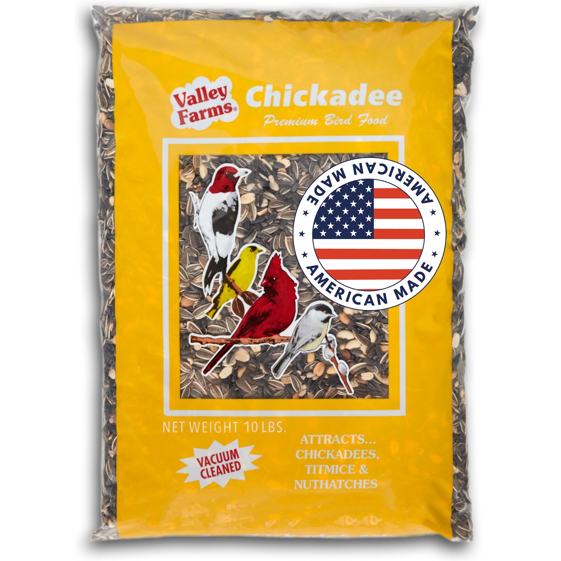 Valley Farms Chickadee Bird Food, 10-lb bag