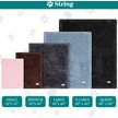 Show in main carousel: PetAmi Fluffy Waterproof Cat & Dog Blanket, Black, Medium  slide 6 of 10