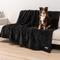 Show in main carousel: PetAmi Fluffy Waterproof Cat & Dog Blanket, Black, Queen  slide 3 of 11