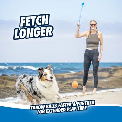 Show full view: Chuckit! Classic Ball Launcher Dog Toy, Blue slide 5 of 10