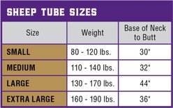 Weaver Livestock Spandex Sheep Tube, Tidal Wave, Medium slide 2 of 3