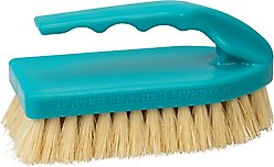 Weaver Livestock Tampico Pig Brush with Handle, Teal
