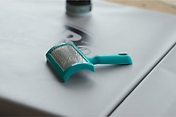 Weaver Livestock Plastic Slicker Livestock Brush, Teal slide 2 of 6