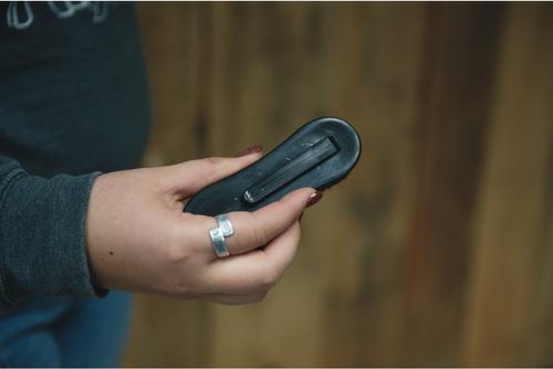 Show full view: Weaver Livestock Pig Face Brush, Small, Black slide 4 of 7