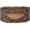 Show in main carousel: THE LICKER STORE Perri Classic Farmhouse Handwoven Hyacinth Oval Dog Bed, Brown slide 7 of 9
