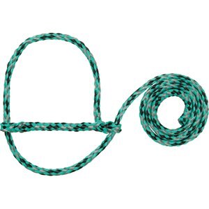 Weaver Livestock Polyester Rope Sheep & Goat Halter, Mint/Black/Gray, Average