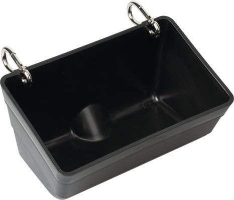 Show full view: Weaver Livestock Small Animal Feeder, 3-qt, Black slide 4 of 5