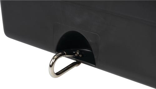 Show full view: Weaver Livestock Small Animal Feeder, 3-qt, Black slide 3 of 5