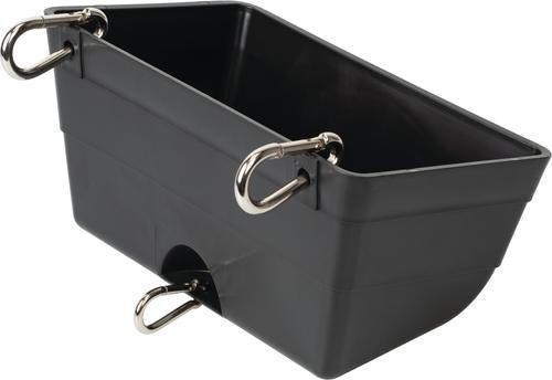 Show full view: Weaver Livestock Small Animal Feeder, 3-qt, Black slide 2 of 5