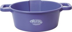 Weaver Livestock Round Feed Pan, 22-qt, Purple
