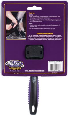 Show full view: Weaver Livestock Self Cleaning Slicker Livestock Brush slide 6 of 7