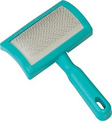 Weaver Livestock Plastic Slicker Livestock Brush, Teal