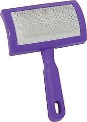 Weaver Livestock Plastic Slicker Livestock Brush, Purple
