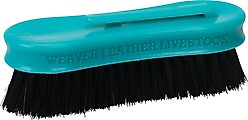 Weaver Livestock Pig Face Brush, Small, Teal