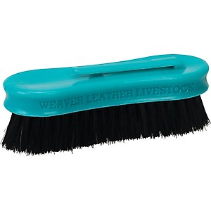 Weaver Livestock Pig Face Brush, Small, Teal