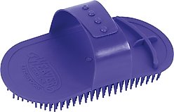 Weaver Livestock Massage Brush, Purple