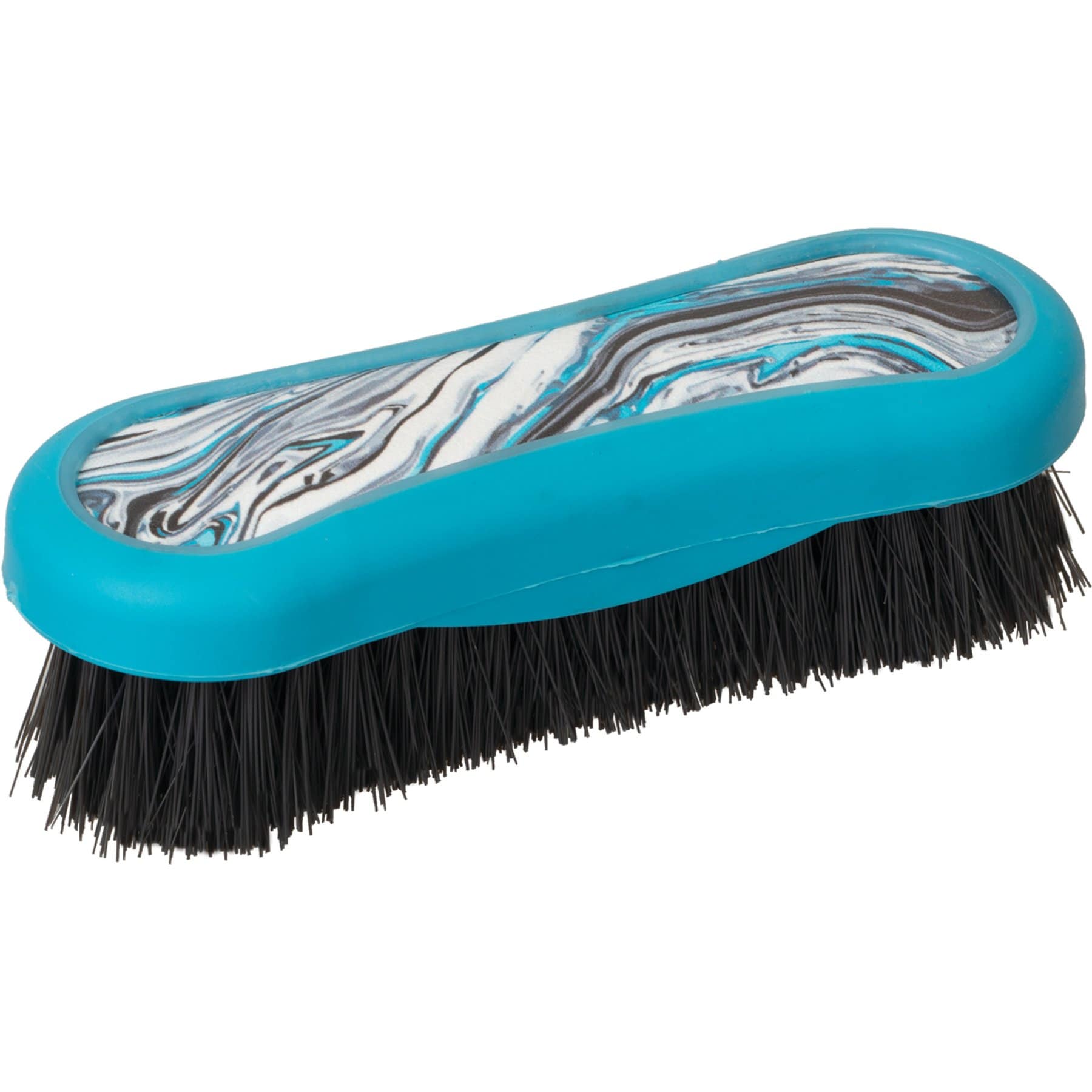 Weaver Livestock Grooming Brush, Blue Marble, Small