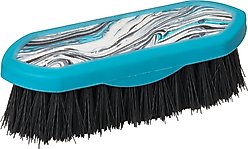 Weaver Livestock Grooming Brush, Blue Marble, Large