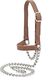Weaver Livestock Brahma Sheep & Goat Halter, Brown, Small