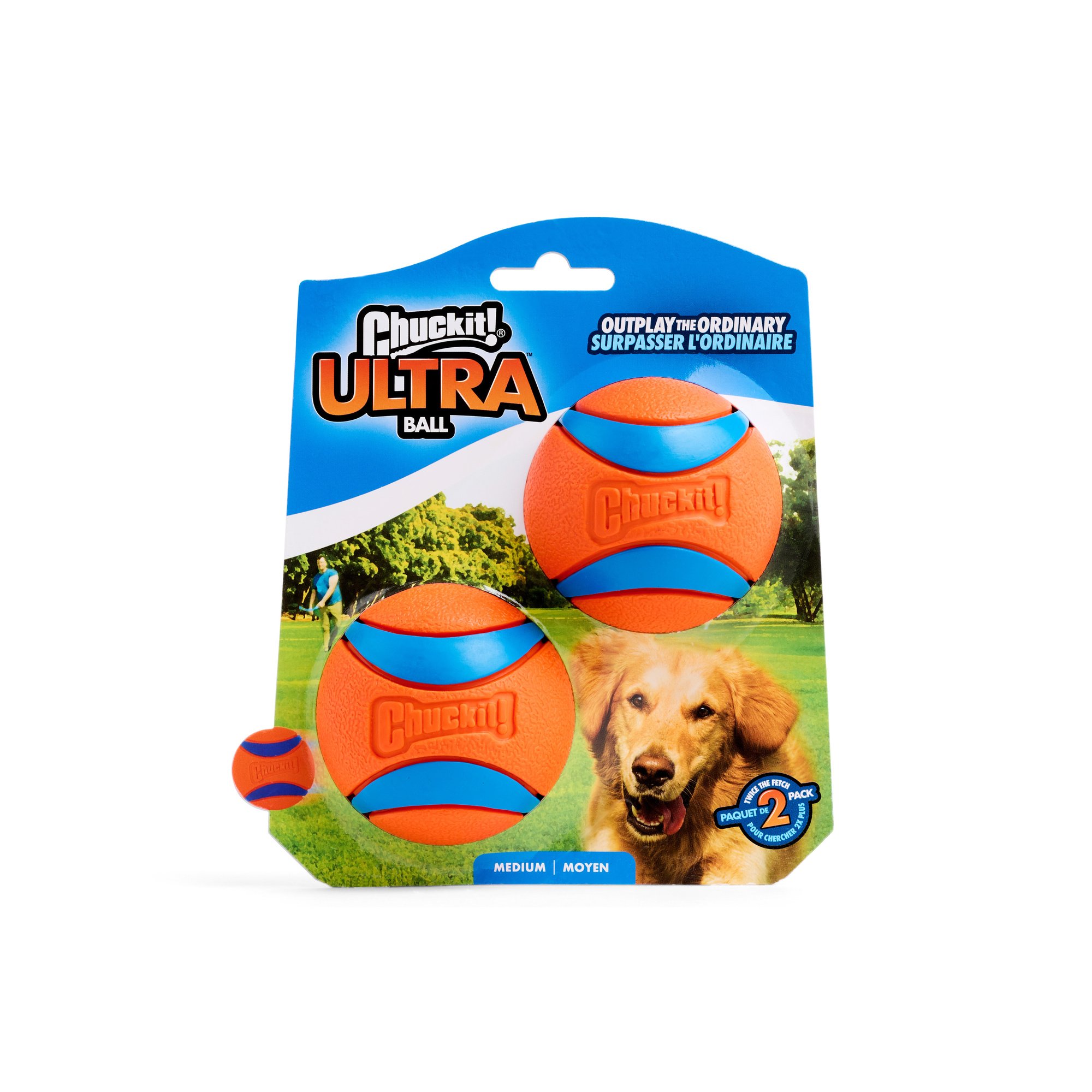 Ultra Rubber Ball Tough Dog Toy