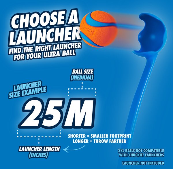 Show full view: Chuckit! Ultra Rubber Ball Tough Dog Toy, Medium, 2 pack slide 6 of 12