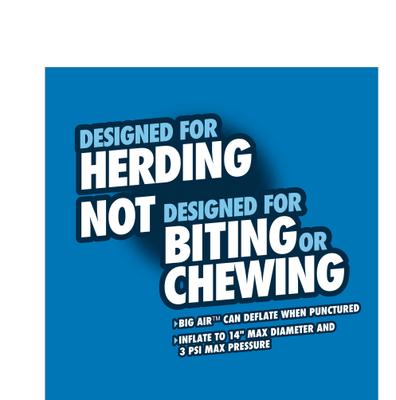 Show full view: Chuckit! Big Air Fetch & Herding Ball Dog Toy, Large slide 3 of 8