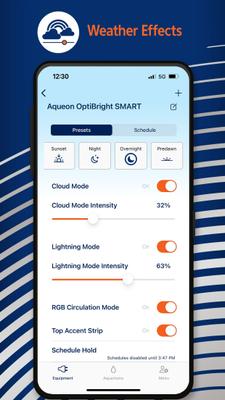 Show full view: Coralife Seascape Incandescent SMART LED Light Fixture, Black, 48 to 54-in slide 8 of 12