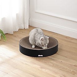 THE LICKER STORE Nelson 20-in Modern Cardboard Bowl Cat Scratcher with Catnip, Ink slide 2 of 6