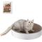 Show in main carousel: THE LICKER STORE Nelson 20-in Modern Cardboard Bowl Cat Scratcher with Catnip, Cloud slide 1 of 8