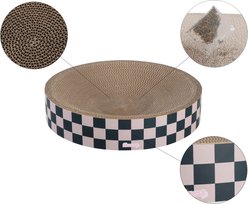 THE LICKER STORE Nelson 20-in Modern Cardboard Bowl Cat Scratcher with Catnip, Peony slide 2 of 6