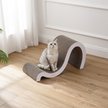 Show in main carousel: THE LICKER STORE Kona 27-in Modern Cardboard Double-Sided Wave Cat Scratcher with Catnip, Cloud slide 7 of 8