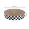 Show in main carousel: THE LICKER STORE Nelson 20-in Modern Cardboard Bowl Cat Scratcher with Catnip, Checkered slide 4 of 7