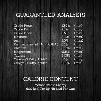 Show full view: Fussie Cat Premium Tuna & Chicken Formula in Aspic Grain-Free Wet Cat Food, 2.82-oz can, case of 4 slide 4 of 7