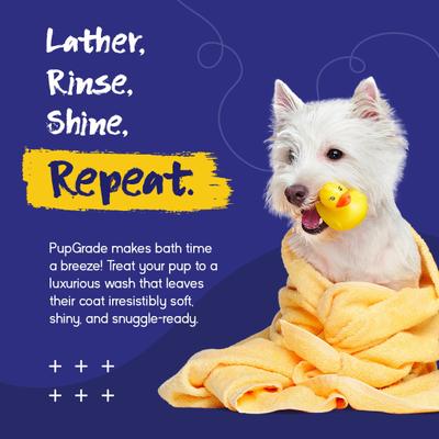 Show full view: PupGrade Complete Care Oatmeal Dog Shampoo & Conditioner, 16-fl oz bottle slide 7 of 7